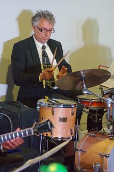 Alex Eberhard, Splash Point Jazz, Eastbourne, East Sussex, UK, 28 Aug 2019. Creator: Brian O'Connor