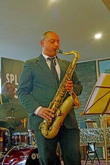 Alex Garnett, Eastbourne Jazz Festival, Eastbourne, 20 Sept 2018. Creator: Brian O'Connor