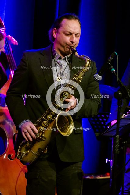 Alex Garnett, Ropetackle Arts Centre, Shoreham, West Sussex, Jan 2016. Artist: Brian O'Connor.