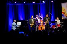 Alex Garnett (Sax), Ropetackle Arts Centre, Shoreham, West Sussex, Jan 2016. Artist: Brian O'Connor