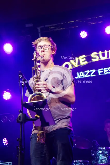 Alex Hitchcock, Love Supreme Jazz Festival, Glynde Place, East Sussex, 2015. Artist: Brian O'Connor.