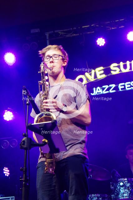 Alex Hitchcock, Love Supreme Jazz Festival, Glynde Place, East Sussex, 2015. Artist: Brian O'Connor.