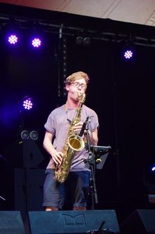 Alex Hitchcock, Love Supreme Jazz Festival, Glynde Place, East Sussex, 2015. Artist: Brian O'Connor