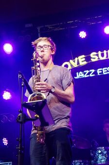Alex Hitchcock, Love Supreme Jazz Festival, Glynde Place, East Sussex, 2015. Artist: Brian O'Connor