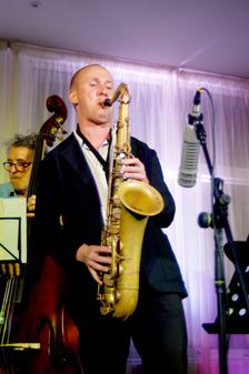 Alex Hitchcock, Watermill Jazz Club, Dorking, Surrey, 20 Sept 2022. Creator: Brian O'Connor