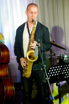 Alex Hitchcock, Watermill Jazz Club, Dorking, Surrey, 20 Sept 2022. Creator: Brian O'Connor