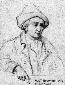 Alexander Nasmyth - Study for The Celebration of the Birthday of James Hogg, 1819. Creator: William Allan
