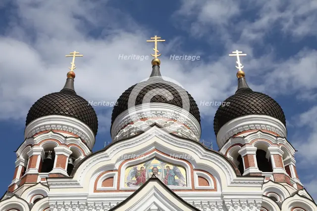 Alexander Nevsky Cathedral, Tallin, Estonia, 2011. Creator: Sheldon Marshall.