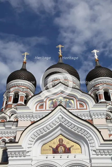 Alexander Nevsky Cathedral, Tallin, Estonia, 2011. Creator: Sheldon Marshall.