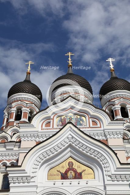 Alexander Nevsky Cathedral, Tallin, Estonia, 2011. Creator: Sheldon Marshall.