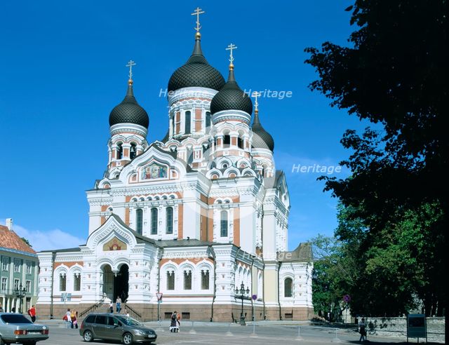 Alexander Nevsky Cathedral, Tallinn, Estonia. Creator: Peter Thompson.