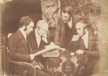 Alexander of Duntocher, McMillan of Cardross and Two Others, 1843-47. Creators: David Octavius Hill, Robert Adamson, Hill & Adamson