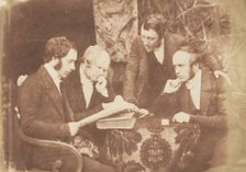 Alexander of Duntocher, McMillan of Cardross and Two Others, 1843-47. Creators: David Octavius Hill, Robert Adamson, Hill & Adamson