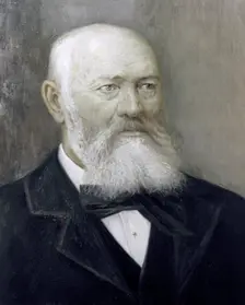 Alexander Ostrovsky, Russian playwright, 1884. Artist: Alexander Lensky