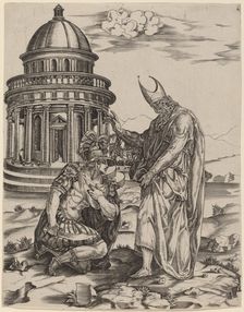 Alexander and the High Priest of Jerusalem. Creator: Master IRs