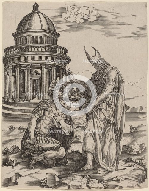 Alexander and the High Priest of Jerusalem. Creator: Master IRs.