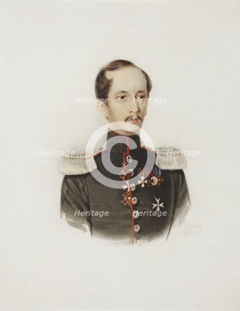 Alexander Andreyevich Gervais (1805-1881), 1848.