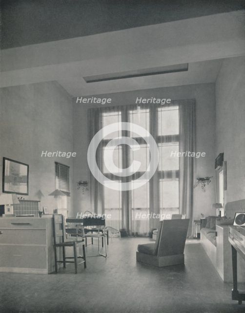 'Alexander B. Trowbridge - Interior of the summer cottage built for Mr. L. Corrin Strong', 1933. Artist: Unknown.