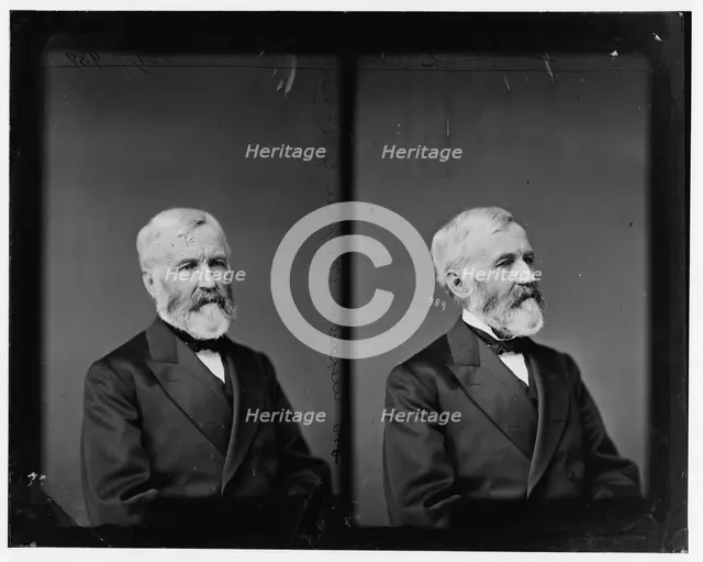 Alexander Campbell of Illinois, 1865-1880.  Creator: Unknown.