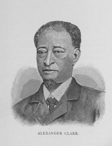 Alexander Clark, 1887. Creator: Unknown