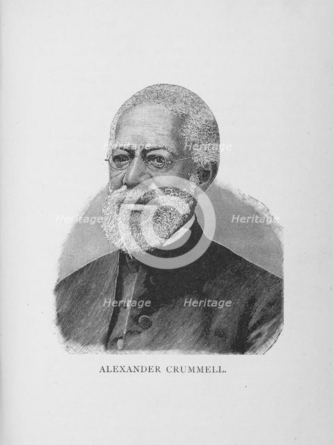 Alexander Crummell, 1887. Creator: Unknown.