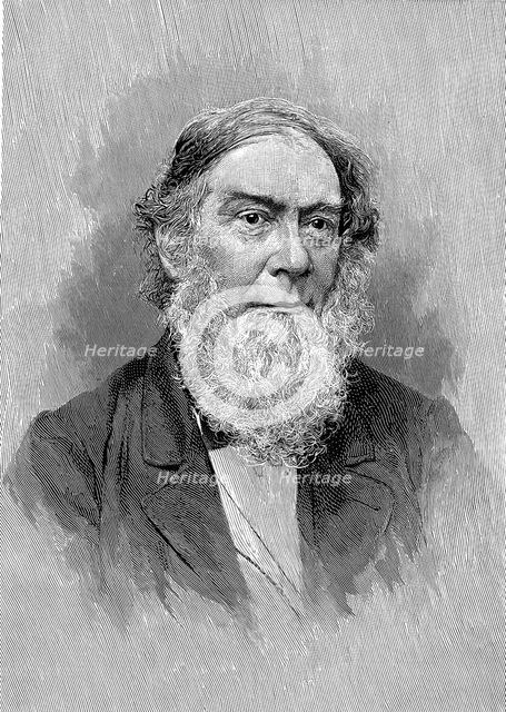 Alexander Dallas Bache (1806-1867), American geophysicist, 1896. Artist: Unknown