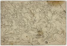 Alexander Defeating Darius at Battle of Issus, n.d. Creator: Unknown