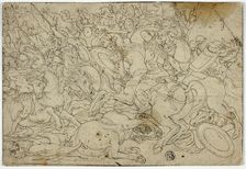 Alexander Defeating Darius at Battle of Issus, n.d. Creator: Unknown