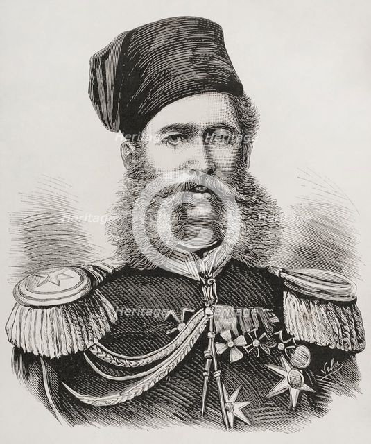 Alexander Dondukov-Korsakov, (1820-1893), Russian politician and statesman, 1878. Creator: Eugenio Vela.