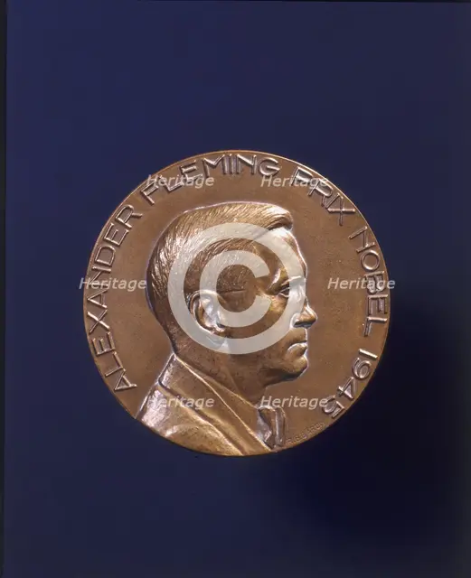'Alexander Fleming Prix Nobel 1945'. Creator: Unknown.