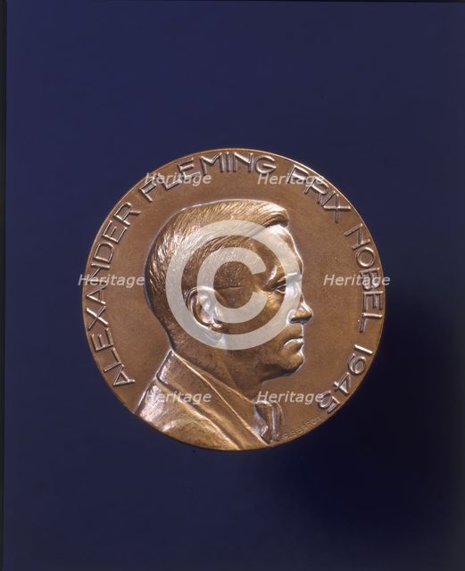 'Alexander Fleming Prix Nobel 1945'. Creator: Unknown.