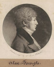 Alexander Forsyth, 1802. Creator: Charles Balthazar Julien Févret de Saint-Mémin