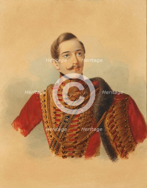 Alexander Frantsevich Tiran (1815-1865), 1838.