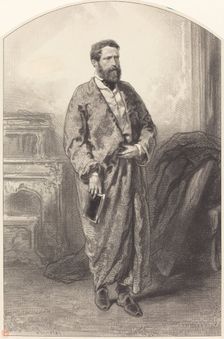 Alexander Gabriel Descamps, 1853. Creator: Paul Gavarni