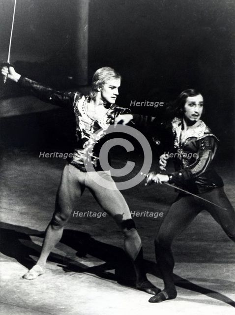 Alexander Godunov in the Ballet Love for Love by T. Khrennikov, 1976.