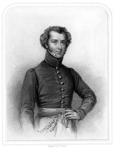 Alexander Gordon Laing, Scottish explorer of Western Africa, 1870. Creator: Unknown