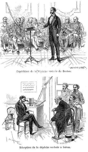 Alexander Graham Bell (1847-1922), Scottish-born American inventor, 1877 (1883). Artist: Unknown