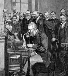 Alexander Graham Bell (1847-1922), Scottish-born American inventor