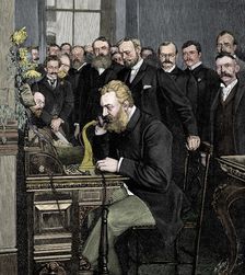 Alexander Graham Bell (1847-1922), Scottish-born American inventor
