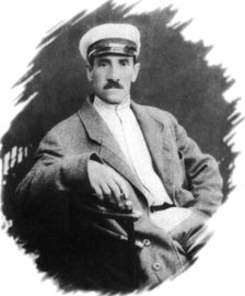 Alexander Grin, Russian author, Sevastopol, Crimea, USSR, 1923