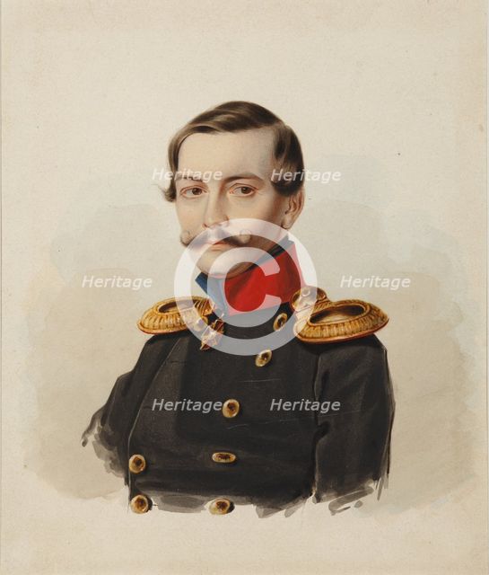 Alexander Grigoryevich Lomonosov (1805-1854), 1837.