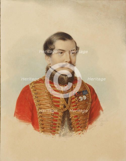 Alexander Grigoryevich Lomonosov (1805-1854), 1837.