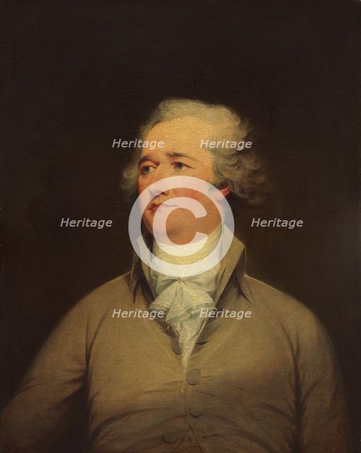 Alexander Hamilton, c. 1792. Creator: John Trumbull.