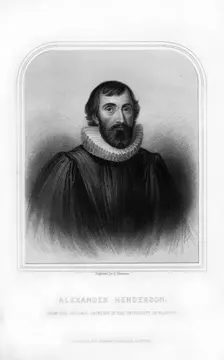 Alexander Henderson, Scottish theologian, (1870).Artist: S Freeman