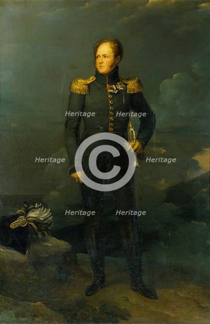 Alexander I, 1817. Creator: Francois Pascal Simon Gerard.