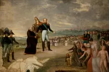 Alexander I Crowned King of Poland, 1815-1825. Creator: Michal Stachowicz
