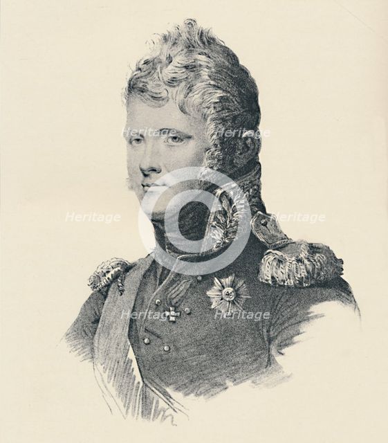'Alexander I, Emperor of Russia', c1800, (1896). Artist: Francesco Vendramini.