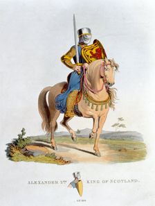 Alexander II, King of Scotland, (1824). Creator: Unknown