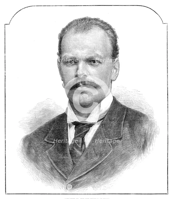 Alexander III., the new Emperor of Russia, 1881.  Creator: Unknown.