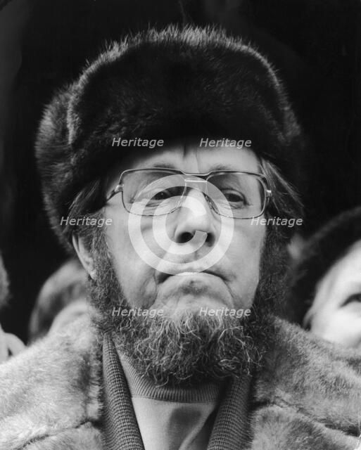 Alexander Isayevich Solzhenitsyn, Russian author, 1974. Artist: Unknown